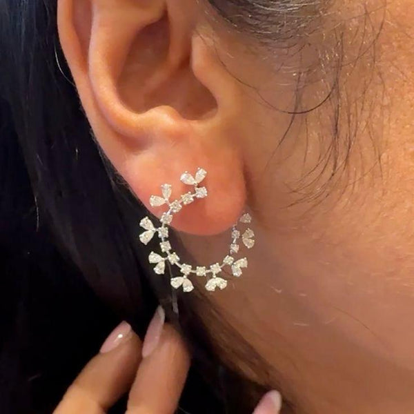 FLOWER POWER HOOPS