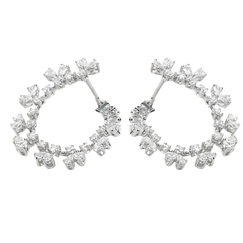 FLOWER POWER HOOPS