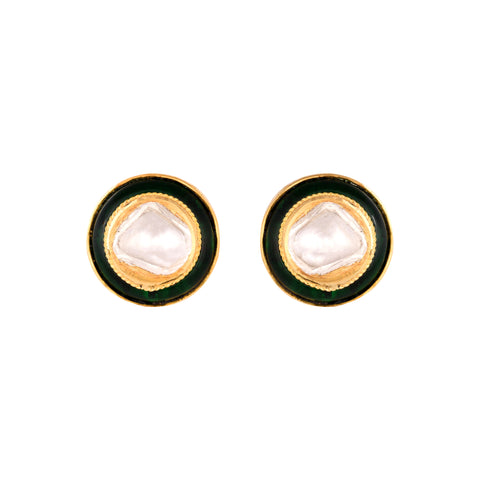 EKAYA MEENA POLKI STUDS