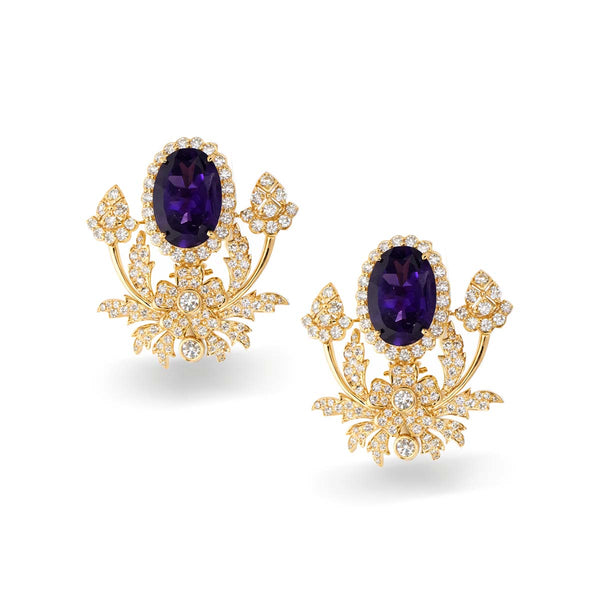 DANBURY AMETHYST EARRINGS