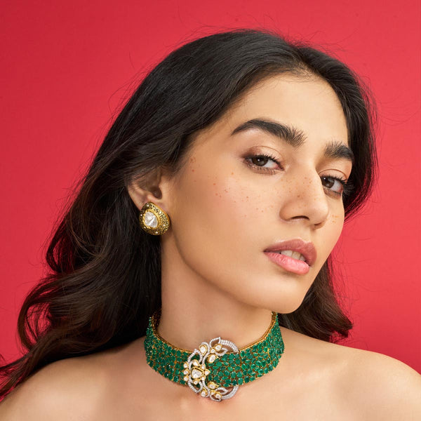 MAHARANI POLKI EARRINGS